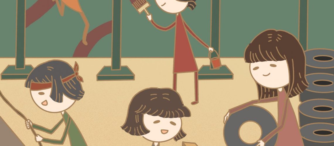 warehouseplaygroundDIY